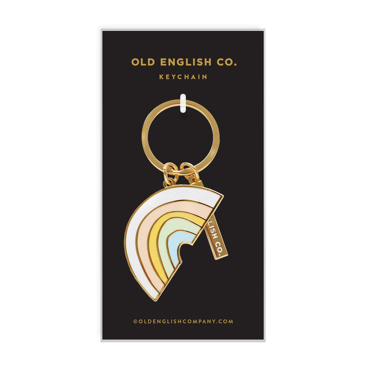 Rainbow Keyring | Old English Company | Keyrings