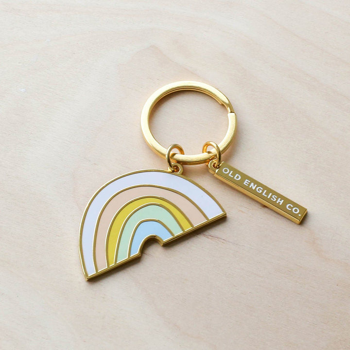 Rainbow Keyring | Old English Company | Keyrings