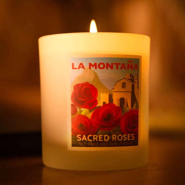 Sacred Roses Candle | La Montaña | Candles