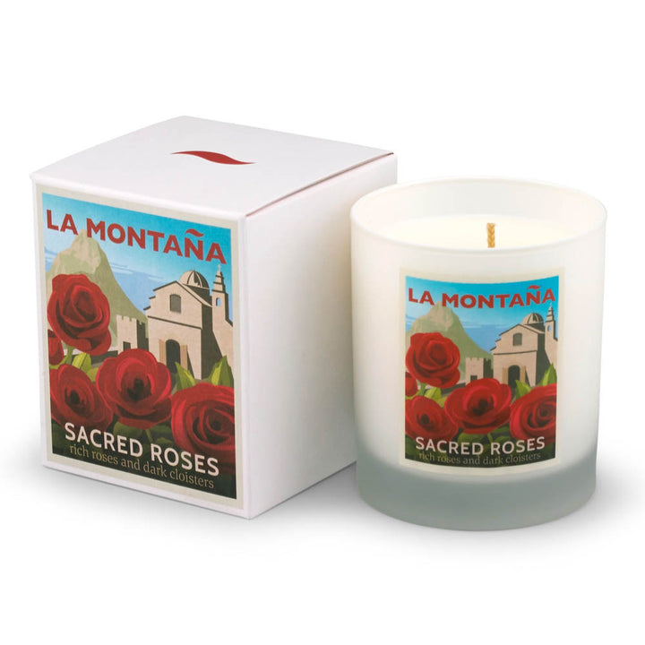 Sacred Roses Candle | La Montaña | Candles