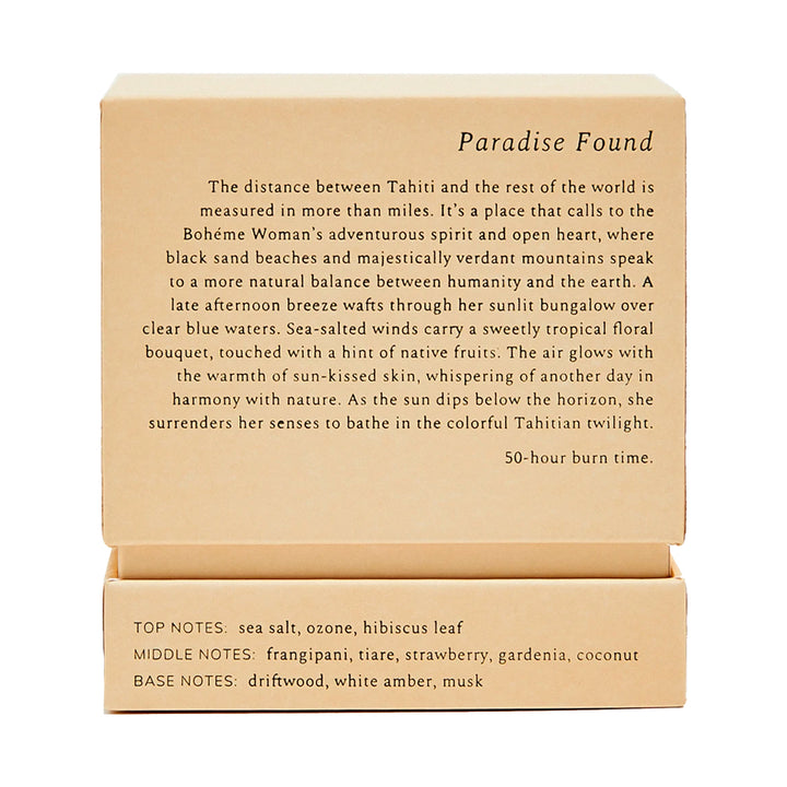 Boheme Tahiti Candle | Boheme Fragrances | Candles