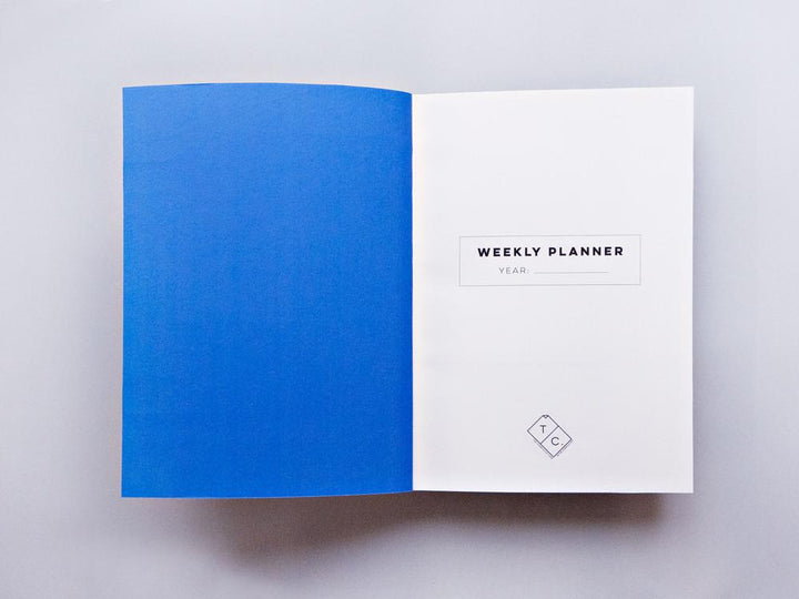 Stockholm Undated Weekly Planner Book | The Completist | Planners