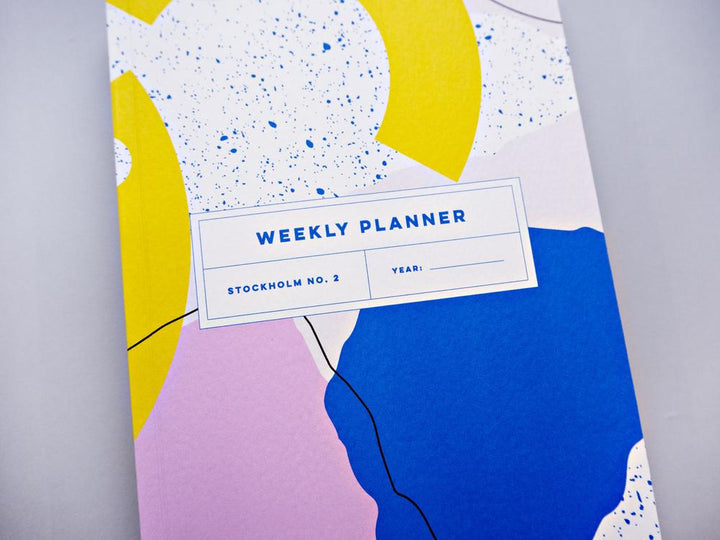 Stockholm Undated Weekly Planner Book | The Completist | Planners