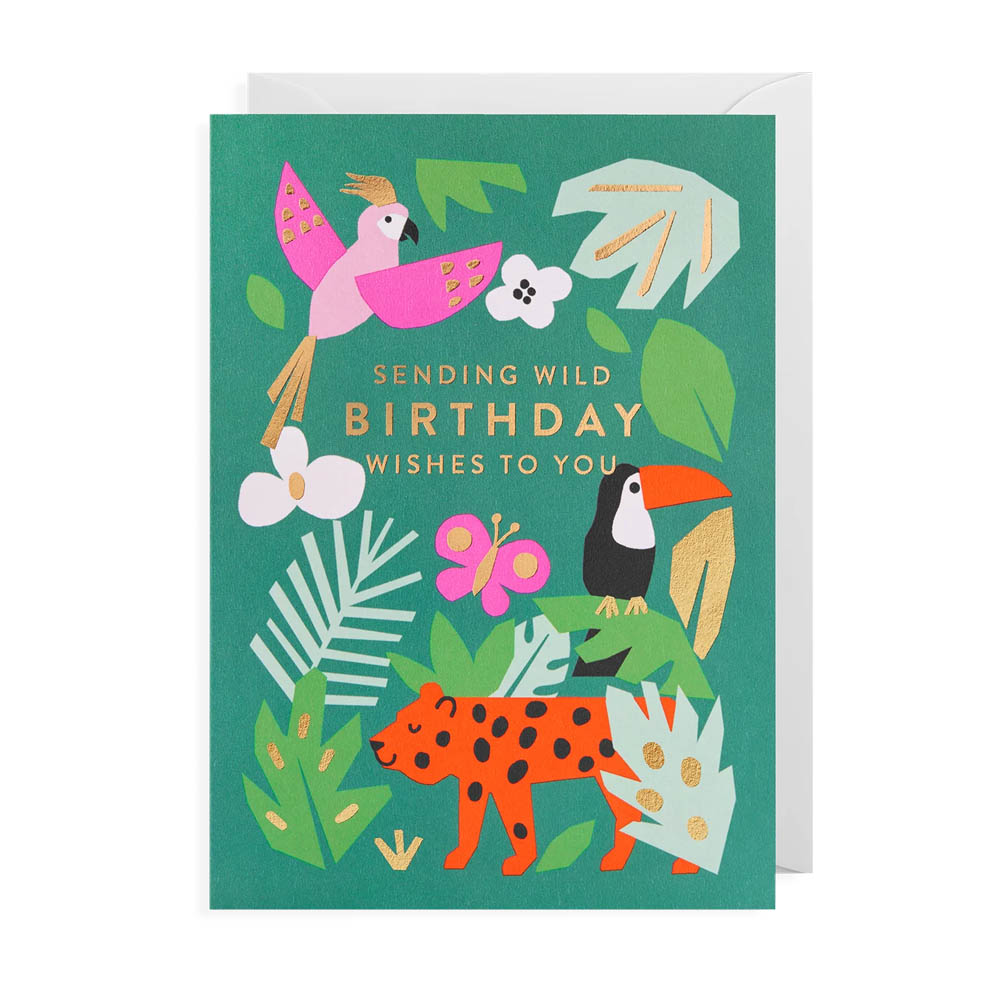 Wild Birthday Wishes Card Common Joys Singapore