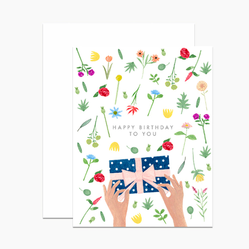 Wrapping Present Birthday Card | Dear Hancock | Birthday