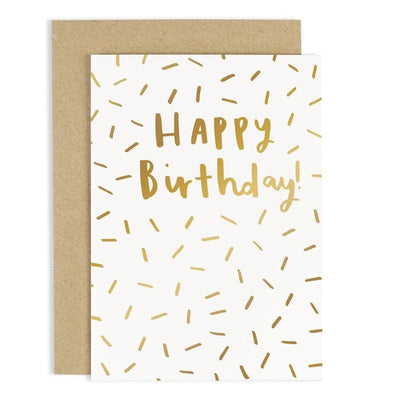 Happy Birthday Confetti Card | Old English Company | Birthday