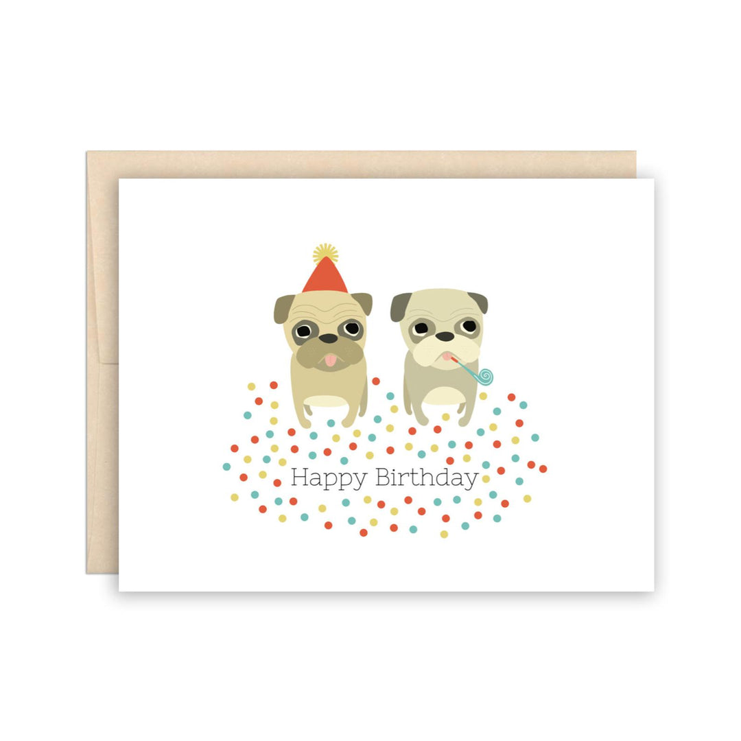 Funny Pug Birthday Card | The Beautiful Project | Birthday