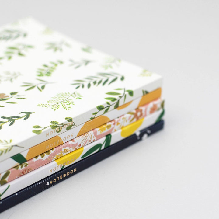Plants Linen Notebook | Old English Company | Lined Notebooks