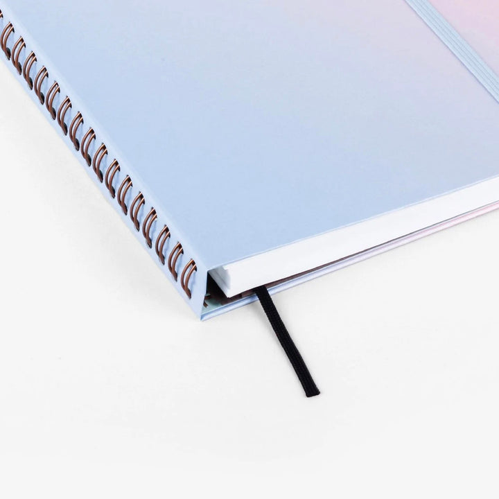 Pastel Sky Wirebound Notebook with lined pages | Mossery | Lined Notebooks
