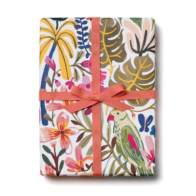 Tropical Jungle Gift Wrap Roll | Red Cap Cards | Gift Wrap Sheets