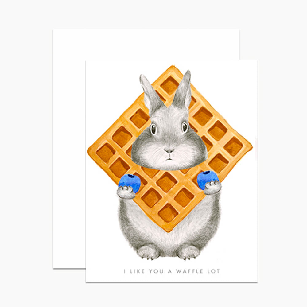 A Waffle Lot Card