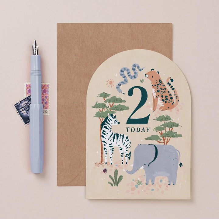 Age 2 Birthday Card
