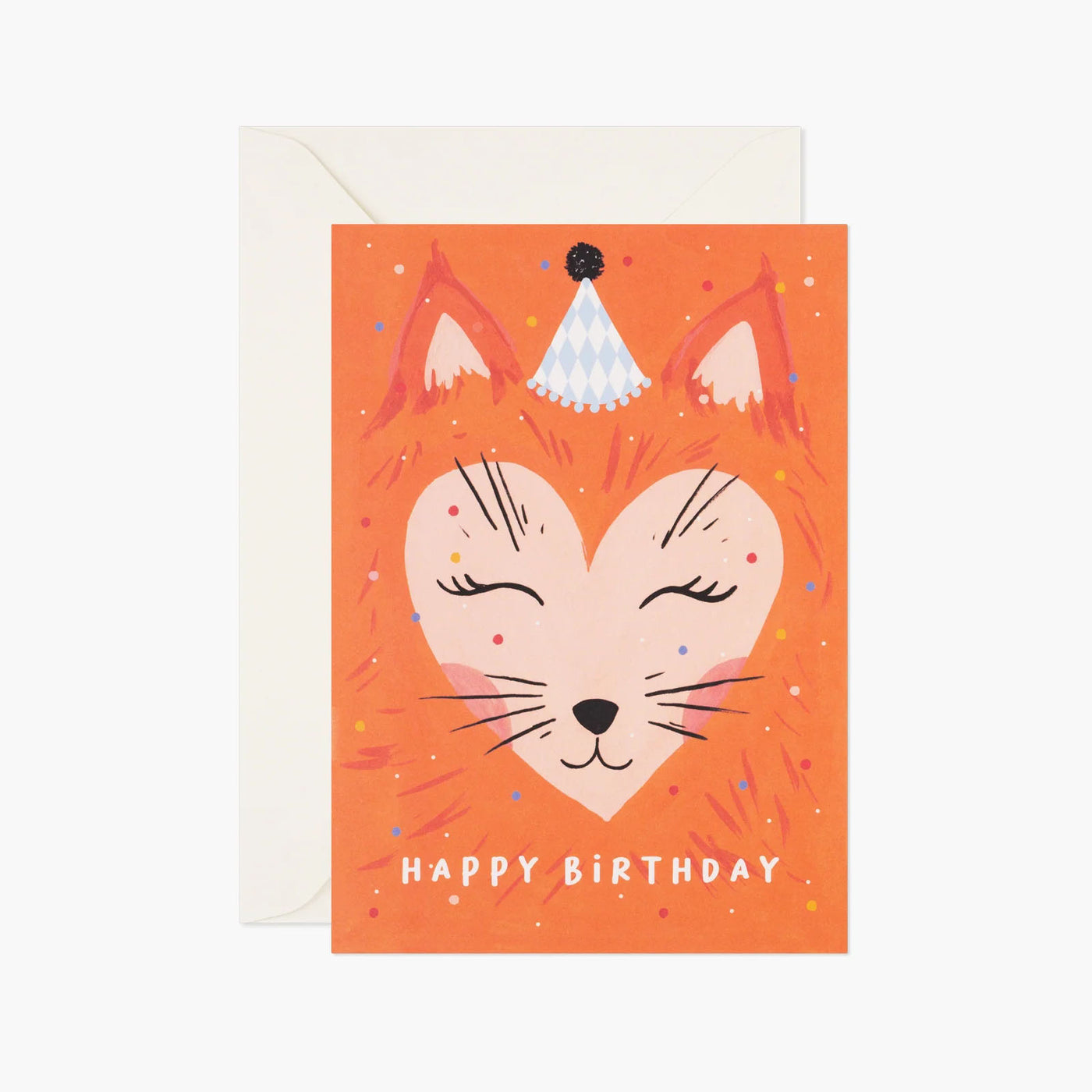 Birthday Fox Card