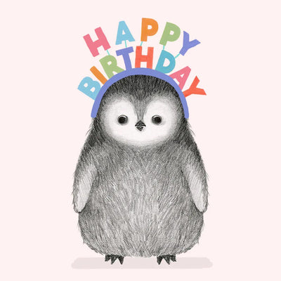 Birthday Penguin Card