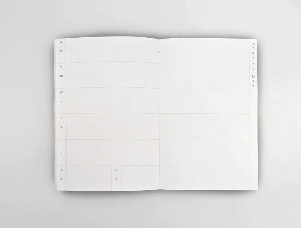 Bowery A5 2024 Weekly Planner