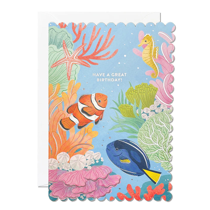 Tropical Fish Birthday Card