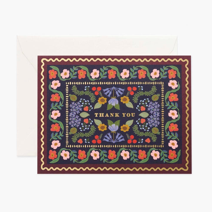 Delphine Thank You Card