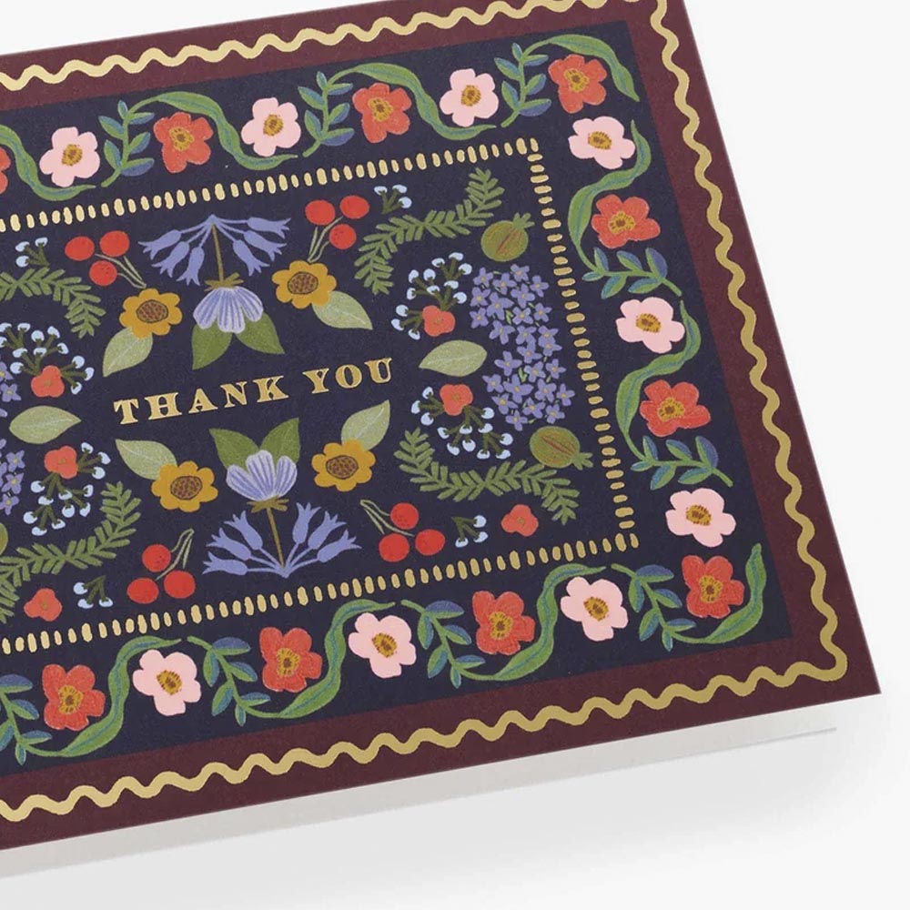 Delphine Thank You Card