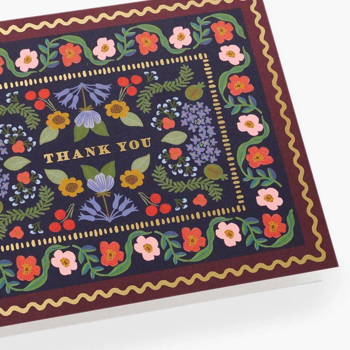 Delphine Thank You Card