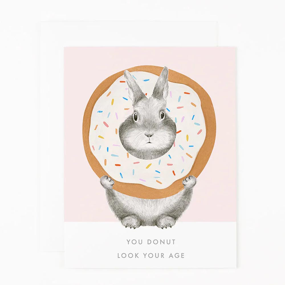 Donut Look Your Age Card