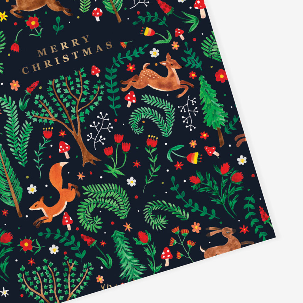 Enchanted Forest Christmas Card