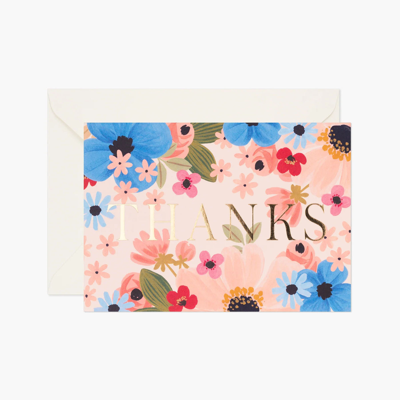 Floral Thanks Card