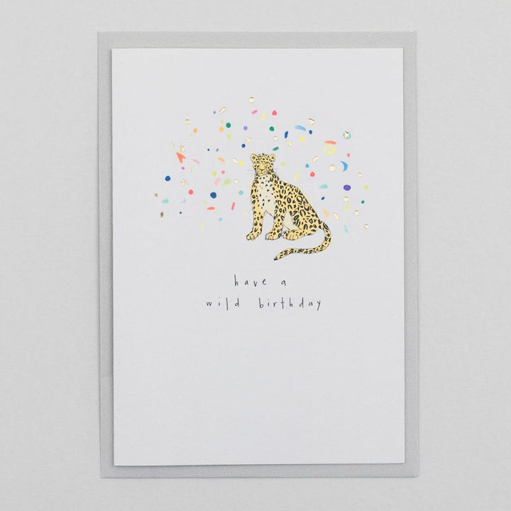 Have A Wild Birthday Confetti Card