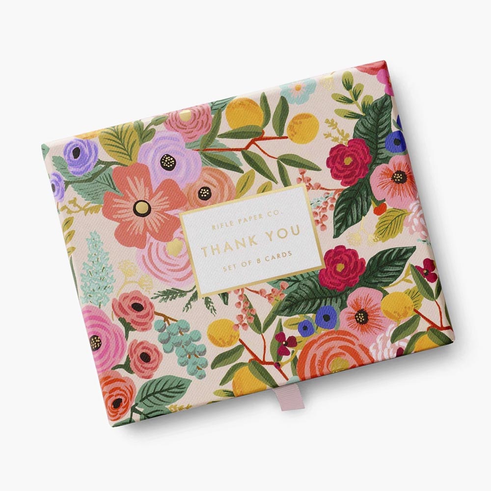 Garden Party Keepsake Thank You Card Box