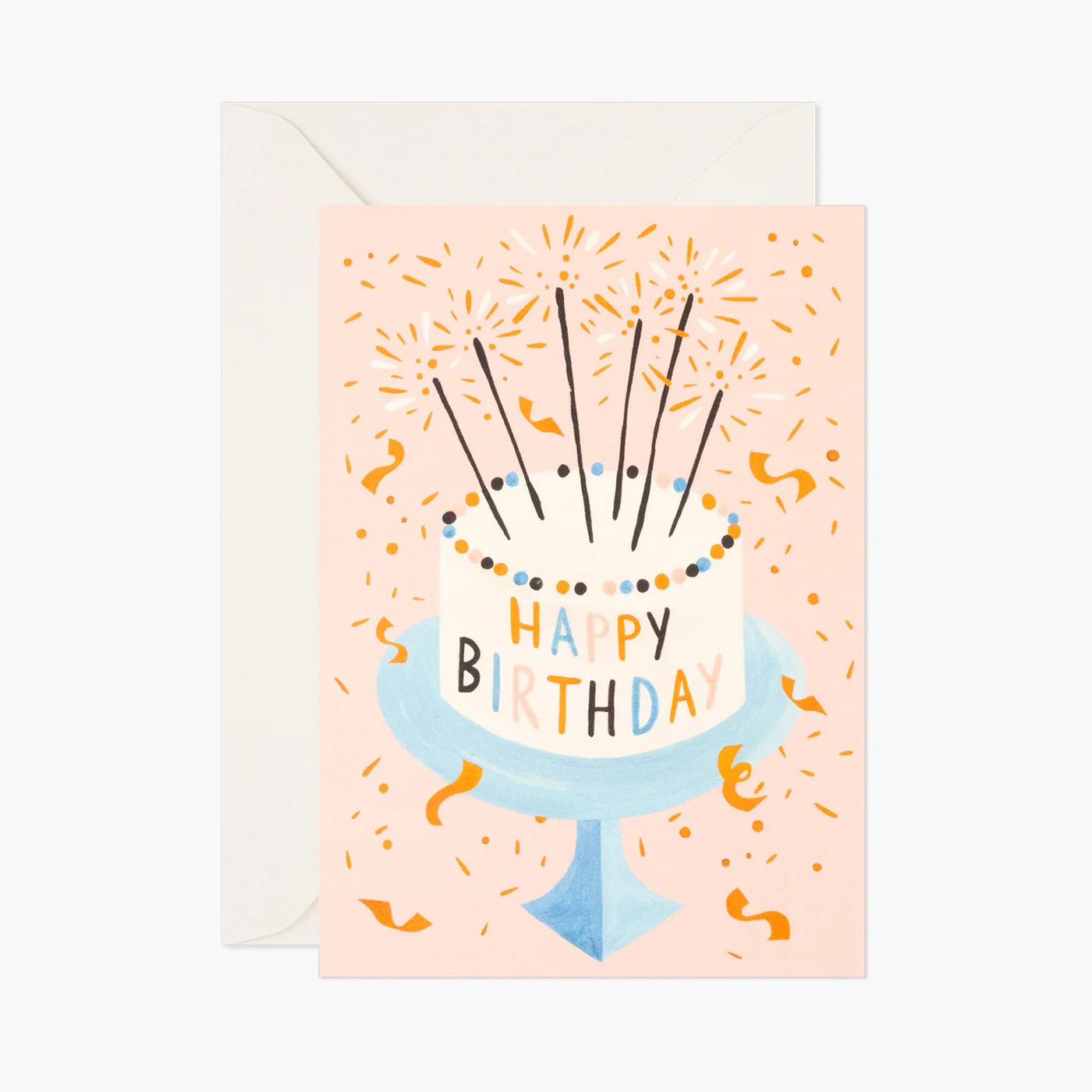 Sparkling Birthday Cake Card