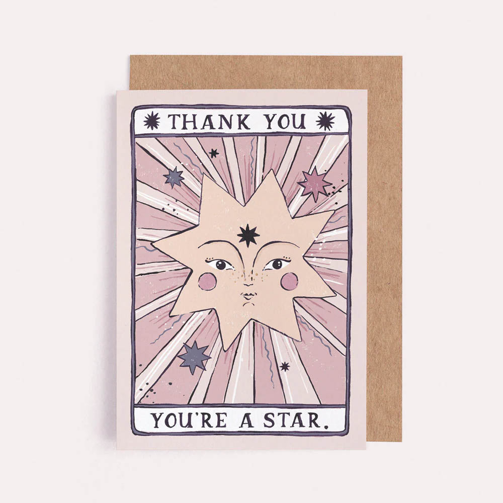 You're a Star Thank You Card