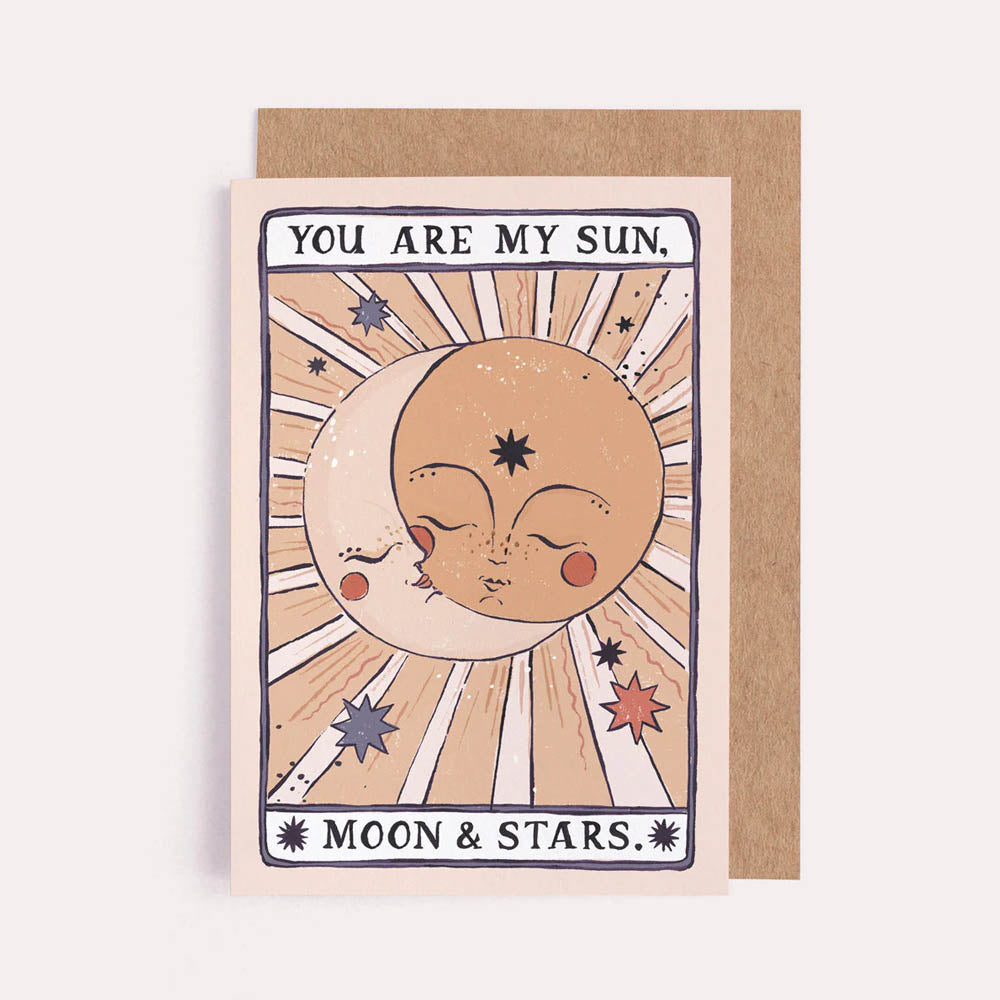 Sun, Moon & Stars Card