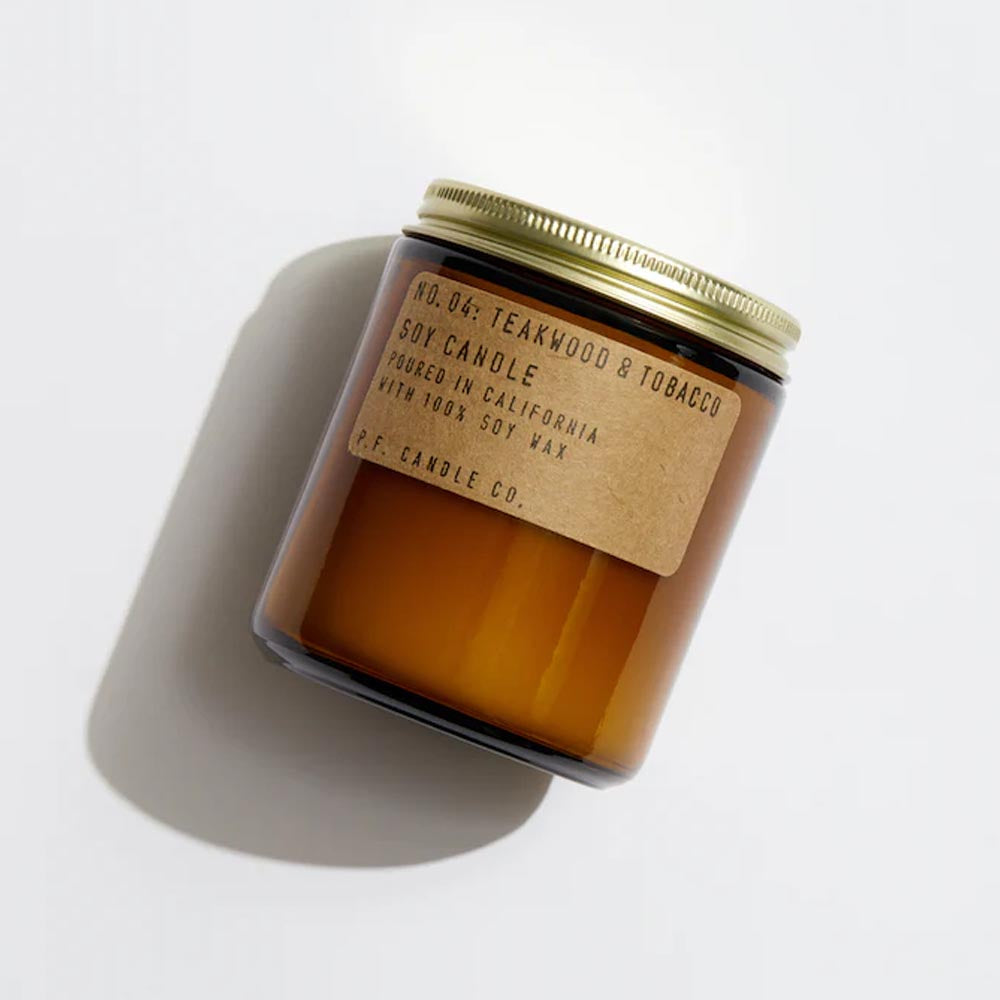 PF Candle Co Teakwood & Tobacco Soy Candle