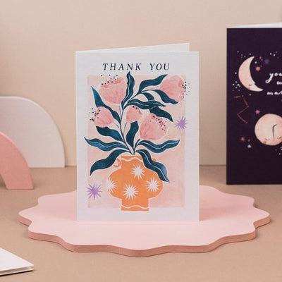 Vase Thank You Card