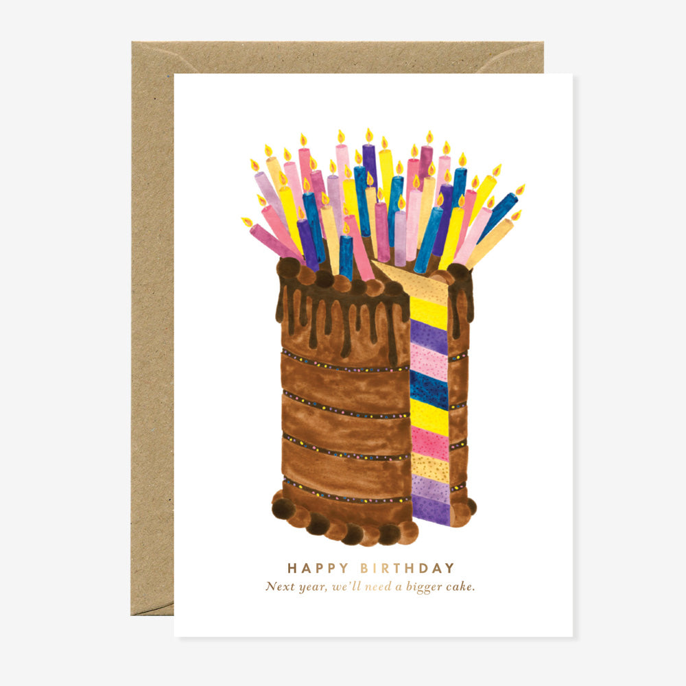 Bigger Cake Birthday Card | All the Ways to Say | Birthday