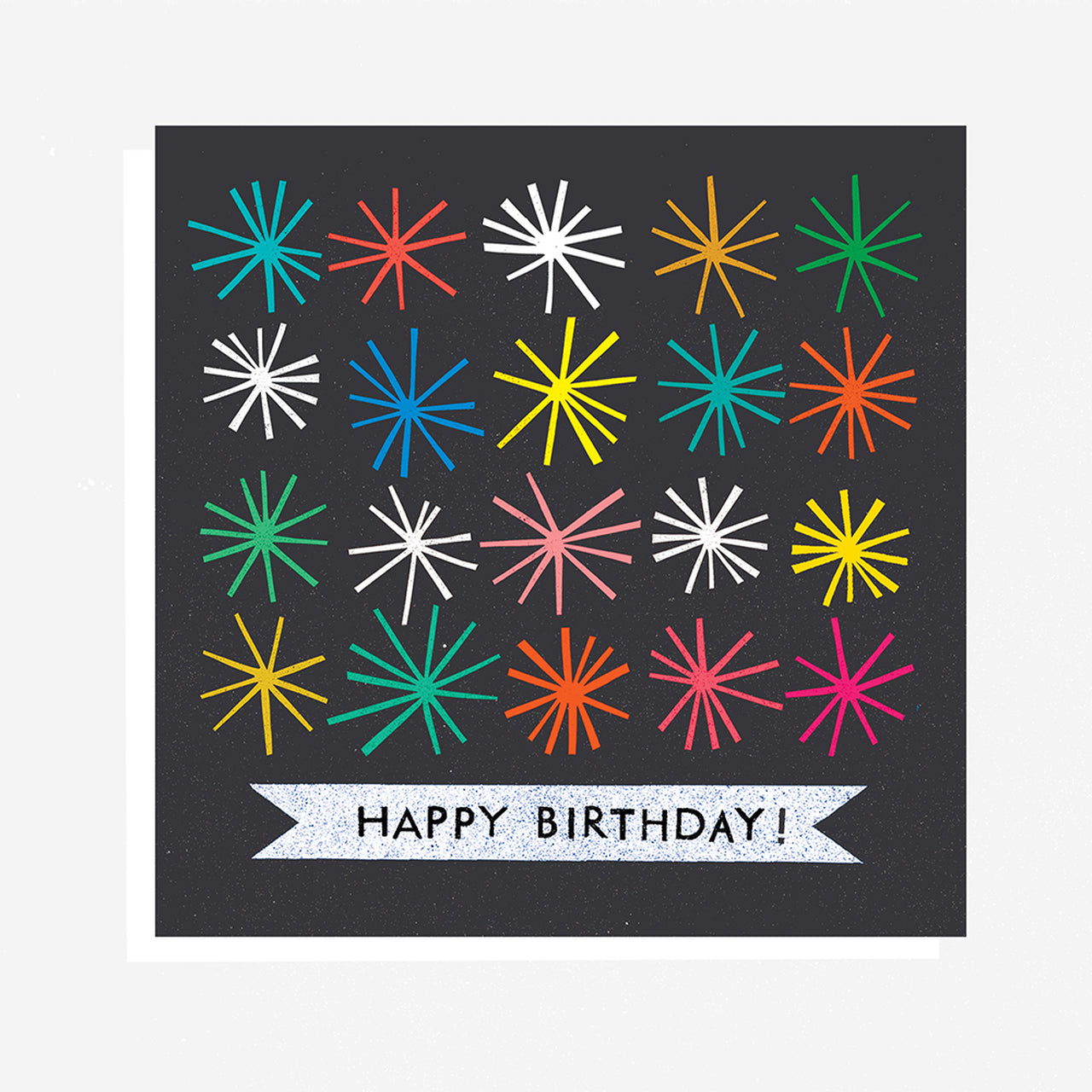 Happy Birthday Starburst Card | The Printed Peanut | Birthday