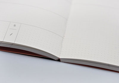 Black + White Inky  Undated Weekly Planner Book | The Completist | Planners