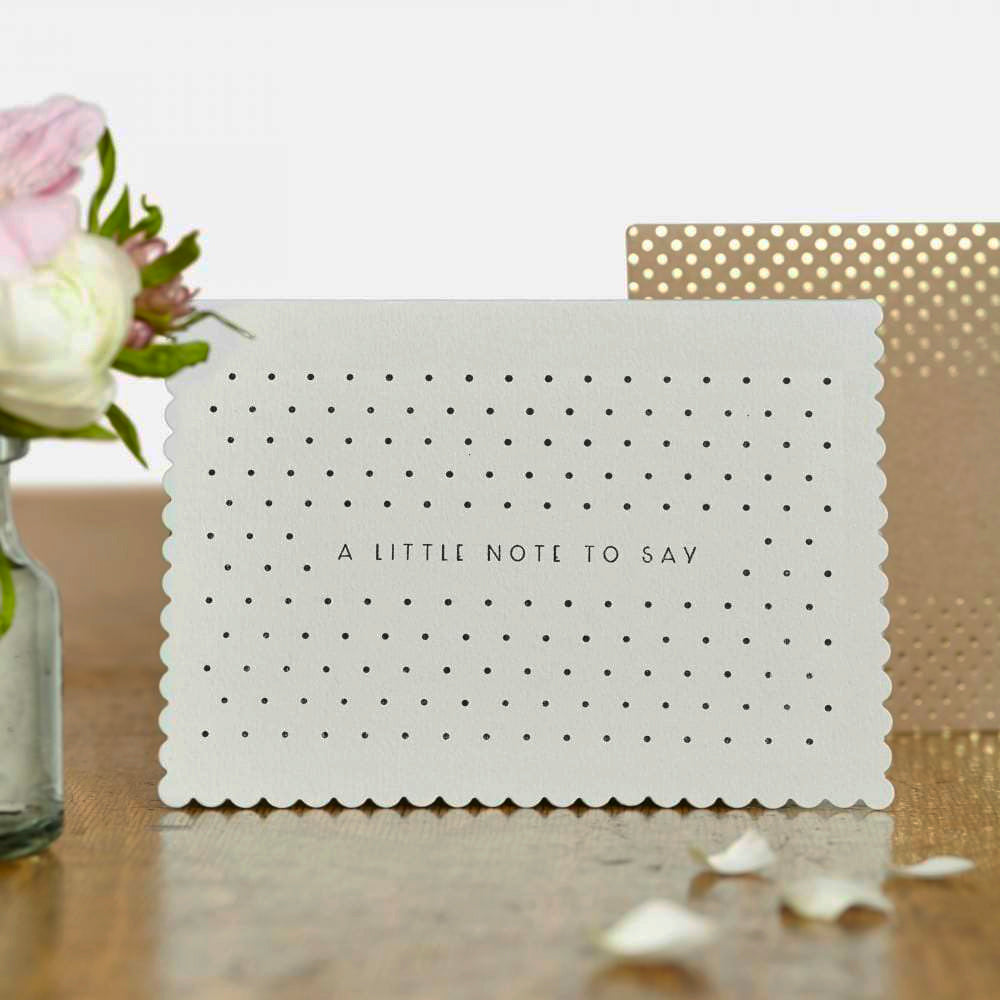 A Little Note to Say Card | Katie Leamon | Everyday