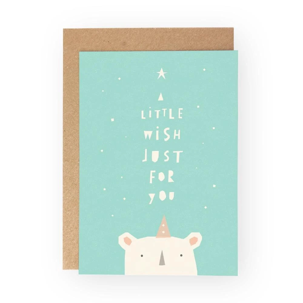 A Little Wish Birthday Card | Freya Art & Design | Birthday