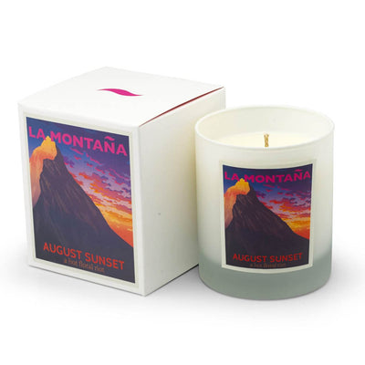 August Sunset Candle | La Montaña | Candles