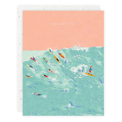 Surfers Encourgement Card | Seedlings | Everyday