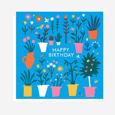 Happy Birthday Plants Card | The Printed Peanut | Birthday