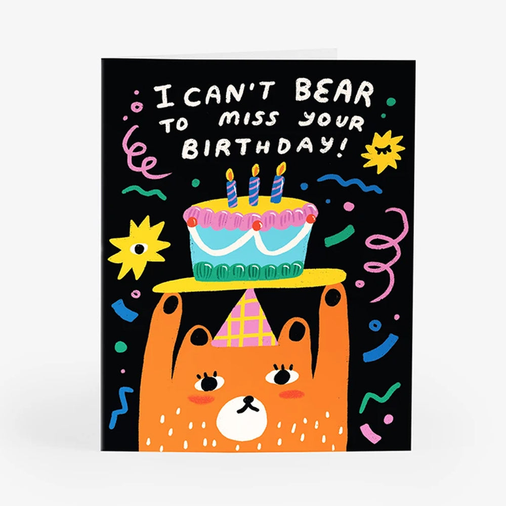 Birthday Bear Card | Mossery | Birthday
