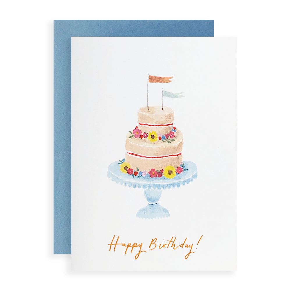Birthday Cake Card | Peggy & Kate | Birthday