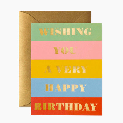 Birthday Wishes Card | Rifle Paper Co | Birthday