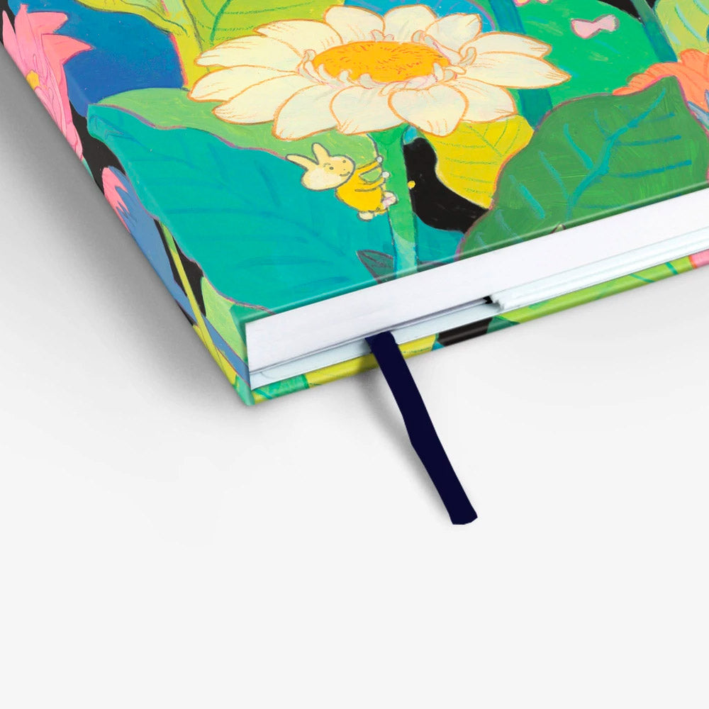 Bloom Threadbound Notebook with dotted pages