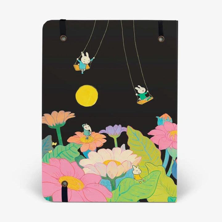 Bloom Threadbound Notebook with dotted pages