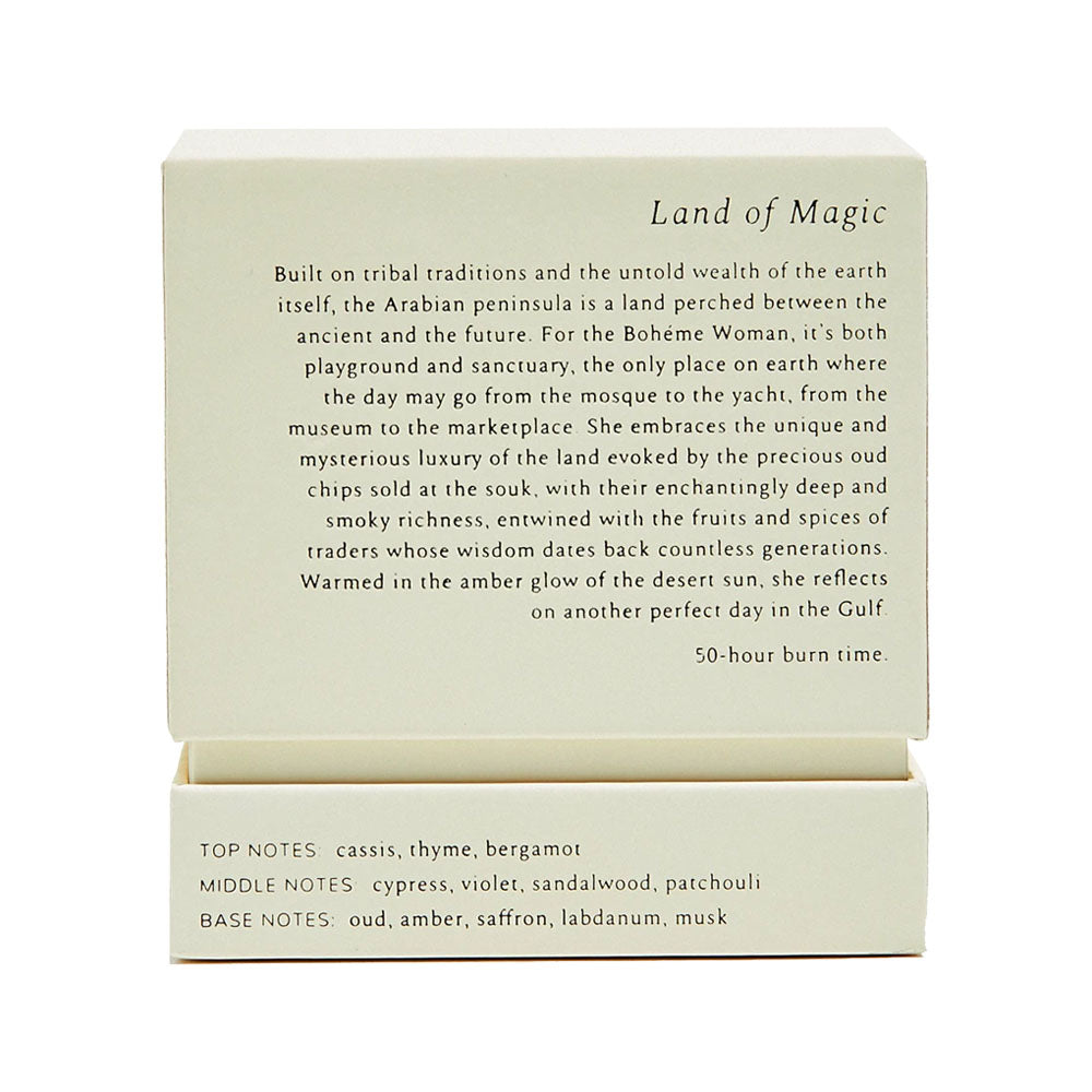 Boheme Arabia Candle | Boheme Fragrances | Candles