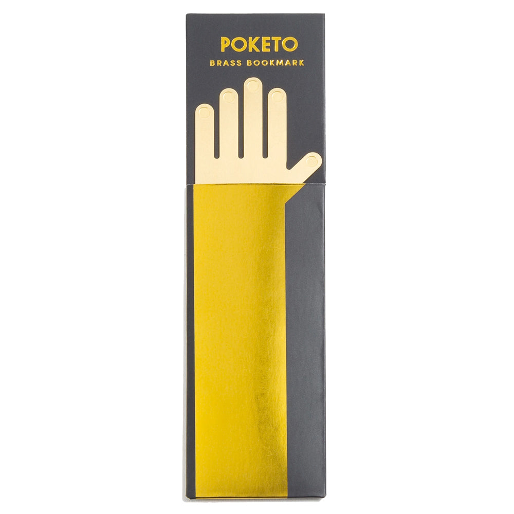 Brass Hand Bookmark | Poketo | Bookmarks