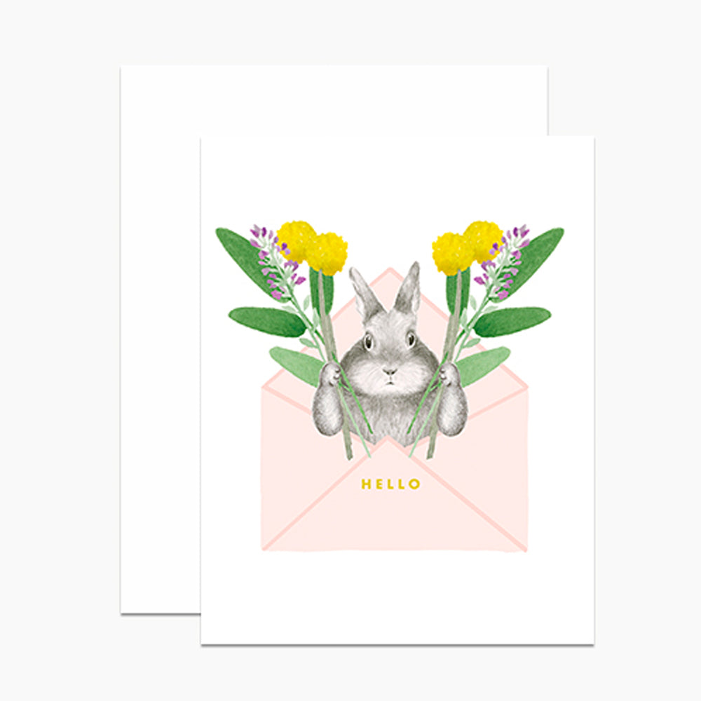 Bunny Envelope Card | Dear Hancock | Everyday