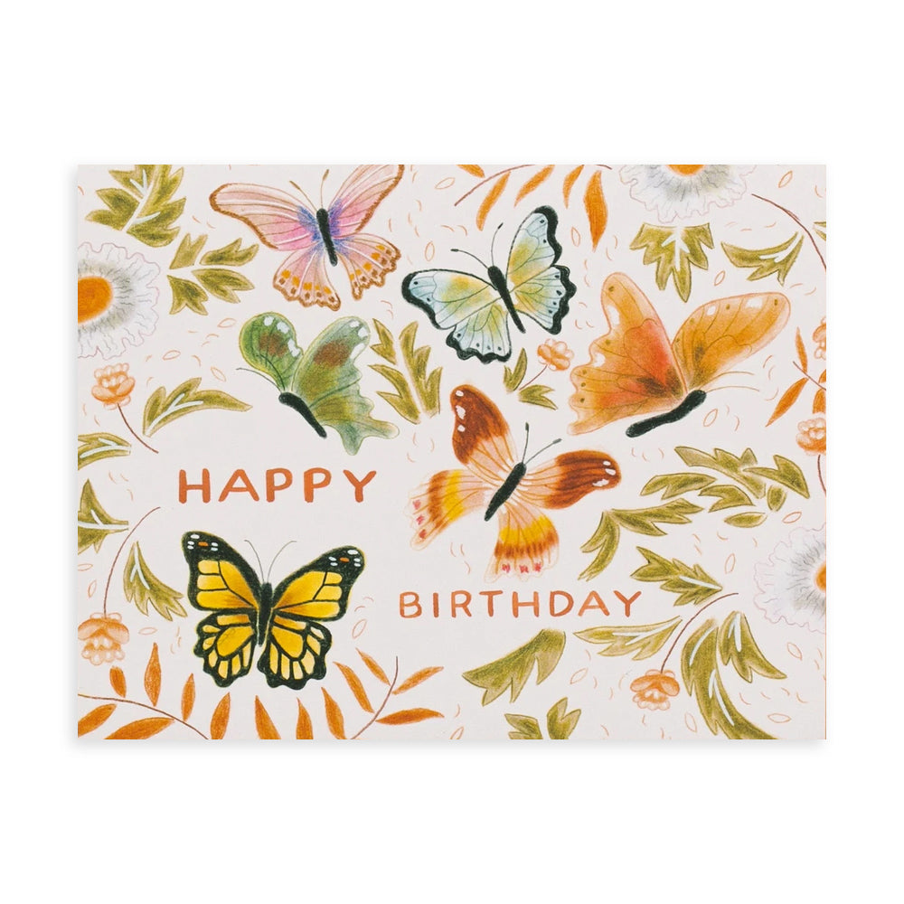 Butterflies Birthday Card | Small Adventure | Birthday